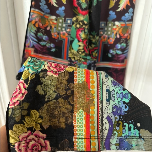 Johnny Was Dreamer Velvet  Floral Mix Set XS - Picture 7 of 13